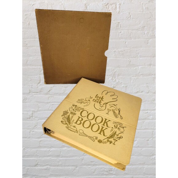 Vtg 1956 Look and Cook Cookbook Lillian Langseth Christiansen Great Starter Book - Picture 1 of 16